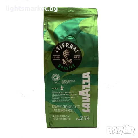 Lavazza Tierra Brasile 180г. мляно кафе