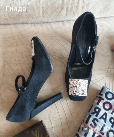 оригинал Louis Vuitton токчета 38,5 налично