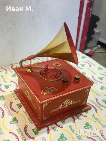 Стар руски сувенири рафиоприемник ЕХО, снимка 3 - Антикварни и старинни предмети - 52522326