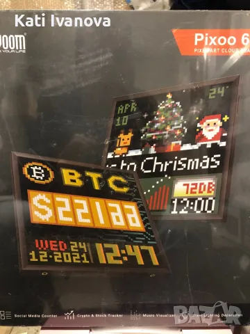 Divoom Pixoo-64 WiFi Pixel Cloud цифрова фоторамка с контрол на приложението, 64x64 инча LED дисплей, снимка 10 - Друга електроника - 47879917