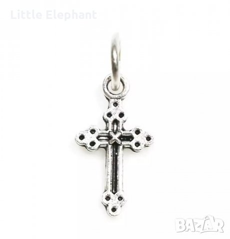 -50% off-Висящ елемент кръст/нов