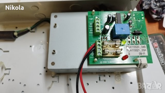 Метална кутия за СОТ централа GE Security / PM 814 и PM844А със захранване, снимка 16 - Други - 44021127