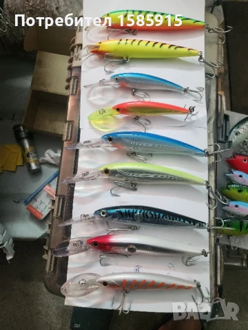 Редки модели Рапала за сом,баракуда,дорадо и туна. 