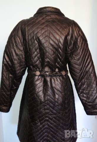 Унисекс палто / естествена кожа ”Pelle moda” / USA / голям размер , снимка 2 - Палта - 16186269