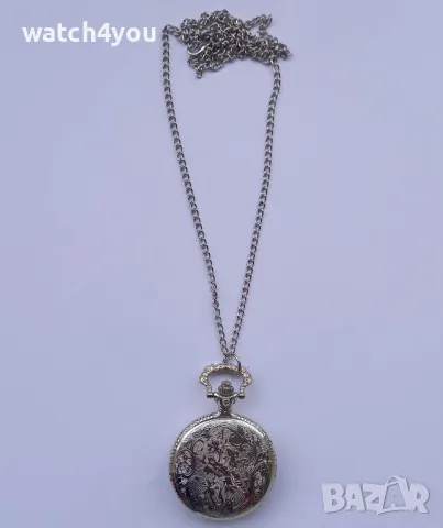 НОВ ДЖОБЕН ЧАСОВНИК ВЕРИЖКА И КАПАК.ДЖОБНИ ЧАСОВНИЦИ С РЕЛЕФНИ ФИГУРИ.POCKET WATCH.DZHOBEN CHASOVNIK, снимка 6 - Джобни - 13873958