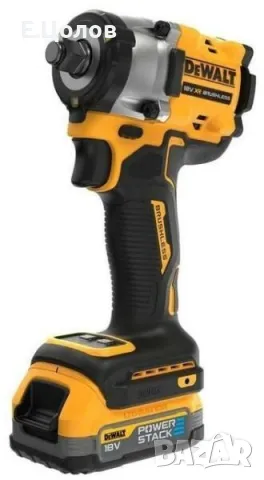 Ударен акумулаторен гайковерт DeWALT DCF921E2T, 18V, 406-600 Nm, 1/2″, снимка 1