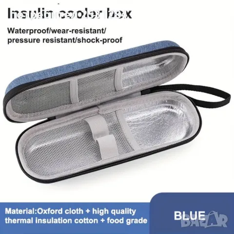 Преносима чанта за охлаждане на инсулин и лекарства , несесер за инсулин, снимка 4 - Чанти - 47575089