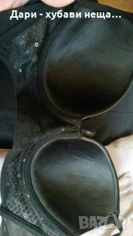 Красив сутиен - бюстие, с пайети и сатен💞🍀80-85, B-C💞🍀арт.2072, снимка 5 - Корсети, бюстиета, топове - 33633711