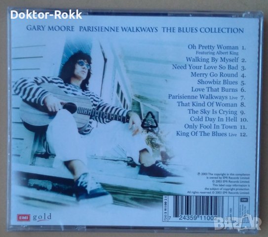Gary Moore - Parisienne Walkways: The Blues Collection - 2003, CD, снимка 2 - CD дискове - 43537863