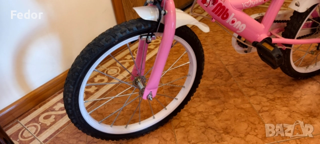 Велосипед - Колела 18" за момичета 5-9 години, снимка 5 - Детски велосипеди, триколки и коли - 51996267