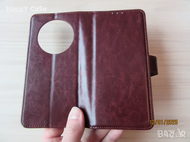 Honor Magic 8 Lite / 7 Lite / 7 Pro / Кожен калъф кейс тип тефтер, снимка 12 - Калъфи, кейсове - 48557245