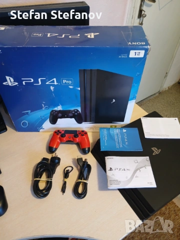 С ГАРАНЦИЯ 1Г Sony PlayStation 4 Pro PS4 1TB профилактиран и проверен Play Station SW 13.02, снимка 12 - PlayStation конзоли - 53137000