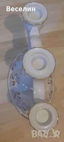 Порцеланов свещик CHODZIEZ POLAND Намаление , снимка 7 - Колекции - 51100626