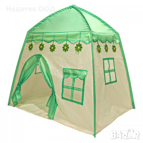 Детска палатка с игри, музика, приказки и Led светлини, 1.3x1x1.3 m, снимка 2 - Други - 35499496