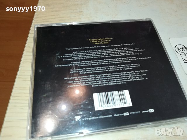 ROBBIE WILLIAMS CD ВНОС GERMANY 2111231530, снимка 7 - CD дискове - 43089323