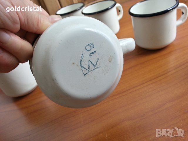 Емайлирани канчета, снимка 4 - Антикварни и старинни предмети - 36906104