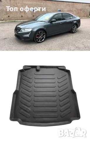 Стелка за багажник RizLine съвместима с SKODA OCTAVIA III Седан 2012-2019