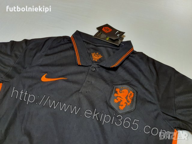 ПРОМО - Холандия оригинална тениска EURO2020 - черна, снимка 4 - Тениски - 33198961