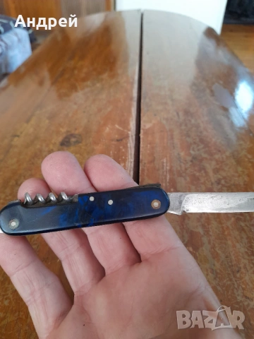 Стар джобен нож,ножче,ножка #172, снимка 5 - Други ценни предмети - 53245796