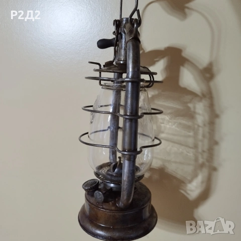 стар газов фенер FEUERHAND 423, снимка 3 - Антикварни и старинни предмети - 53597103