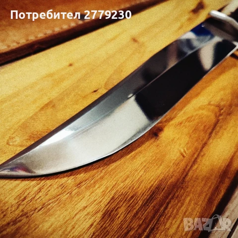 Колекционерски, Ловен масивен нож Нов!, снимка 5 - Колекции - 50567444