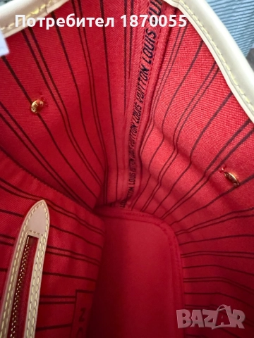 Чанта Luis Vuitton Neverfull MM, снимка 10 - Чанти - 52875755