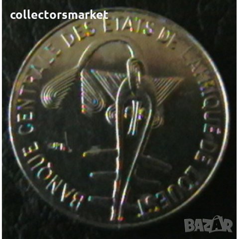 1 франк 1984, Западно Африкански Щати, снимка 2 - Нумизматика и бонистика - 35251972