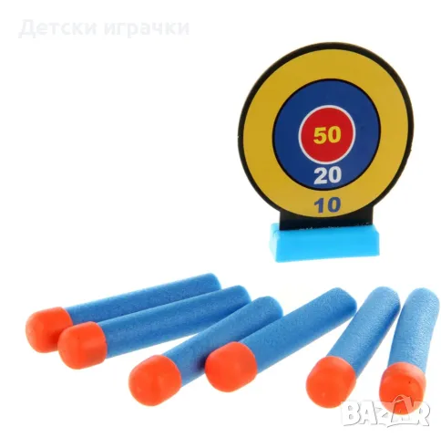 Арбалет с меки стрели и мишена , снимка 3 - Други - 48684367