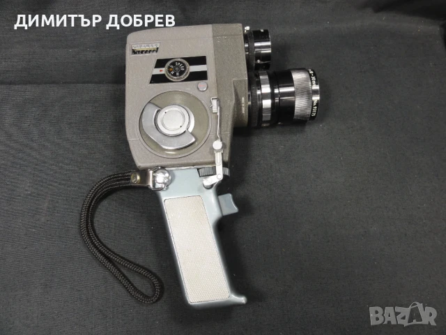 СТАРА РЕТРО 8мм МЕХАНИЧНА ФИЛМОВА КАМЕРА CROWN 8 ZOOM JAPAN, снимка 13 - Антикварни и старинни предмети - 50941423