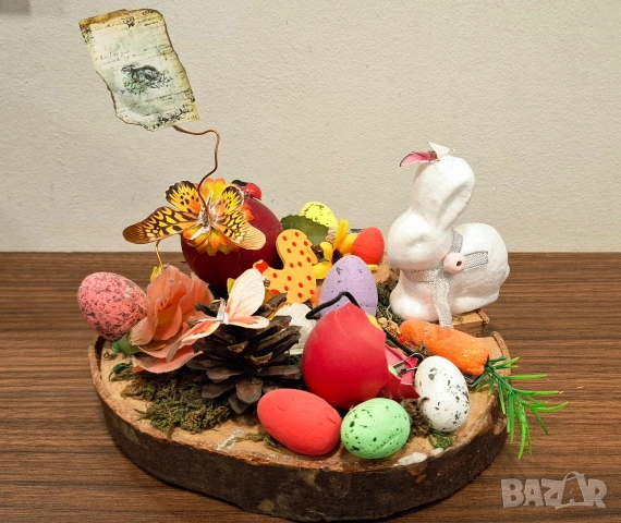 Ръчно направена декорация за Великден