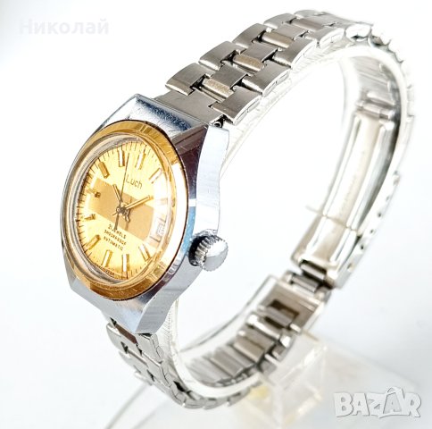 Лъч luch 21 j automatic - дамски механичен часовник , снимка 3 - Дамски - 43881891