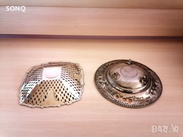  Страхотни Посребрени Фруктиери, снимка 6 - Форми - 49537210