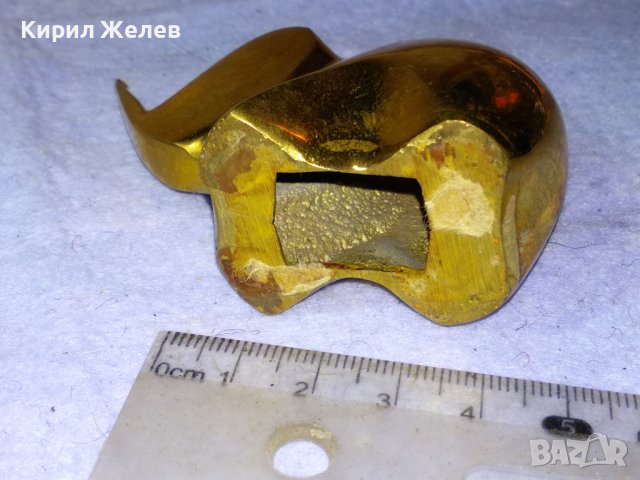 МАЛКО СЛАДКО СЛОНЧЕ Декоративна ПОЗЛАТЕНА МЕСИНГОВА ФИГУРКА За ЩАСТИЕ За ДОМА КОЛЕКЦИЯ УКРАСА 41402, снимка 5 - Статуетки - 43888976