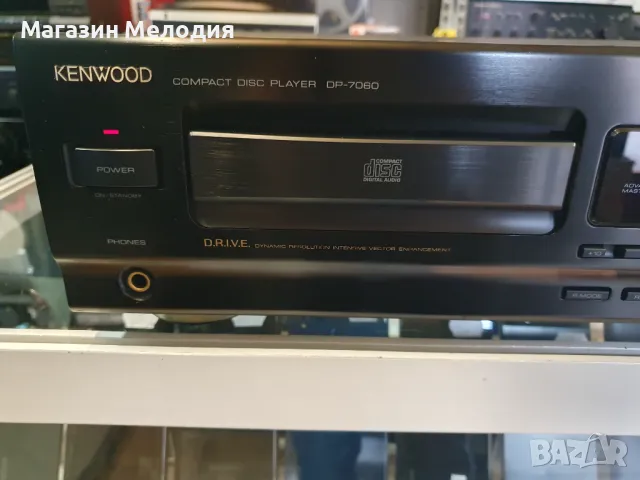 CD Player Kenwood DP-7060  В отлично техническо и визуално състояние., снимка 3 - Декове - 49313016