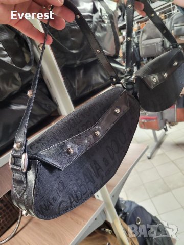 Мини чанта Dolce & Gabbana, черна, снимка 14 - Чанти - 36948164