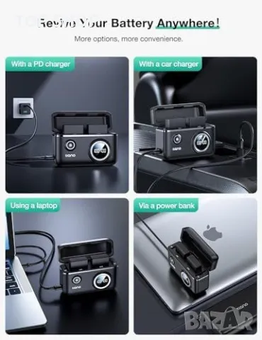 Ново Бързо зарядно за Canon EOS R50 RP R10 R8 Rebel T8i T7i T6i батерии фотоапарат, снимка 5 - Чанти, стативи, аксесоари - 49567135