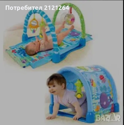 Активна гимнастика - Морско дъно на Fisher Price, снимка 2 - Други - 51859854
