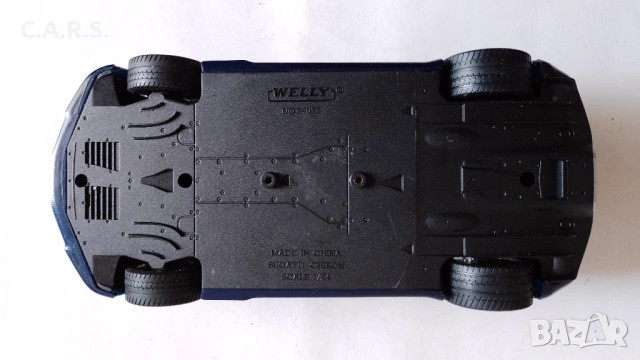 Колички Bugatti, Lamborghini и Volkswagen T1 - Мащаб 1:24, снимка 5 - Колекции - 53062687