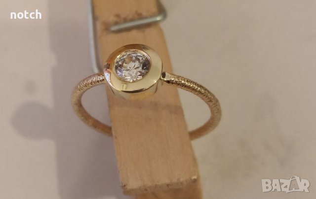 Златен пръстен, снимка 1 - Пръстени - 39153582
