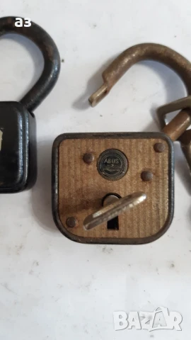 антични катинари  BURG, ABUS, снимка 6 - Антикварни и старинни предмети - 46140057