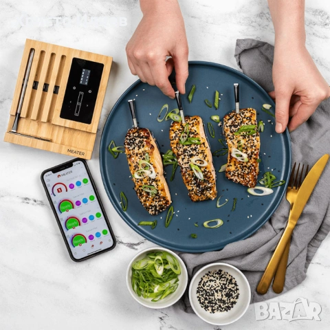 Смарт кухненски термометър MEATER Block Premium WiFi, снимка 3 - Други - 53173940