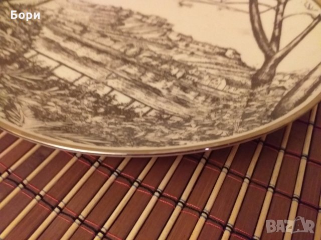 Баварска порцеланова чиния за стена , снимка 5 - Декорация за дома - 27415273