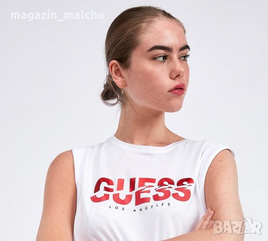 ДАМСКА ТЕНИСКА – GUESS; размери: S, M, L и XL, снимка 5 - Тениски - 27735276