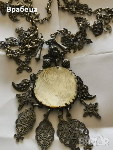 Възрожденски сребърен накит. Куна. Котел. Жеравна