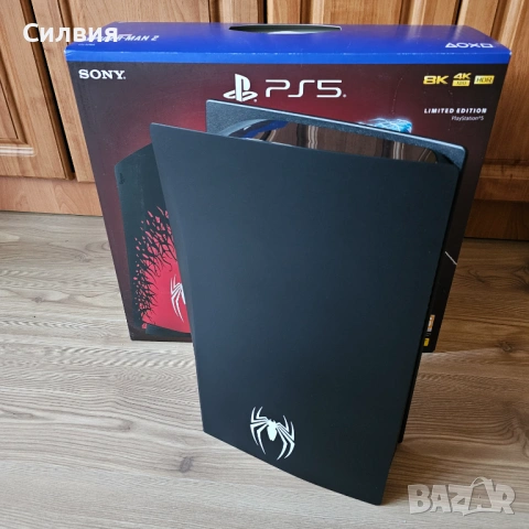PlayStation 5 Spider-Man PS5 + 4 игри ПлейСтейшън 5 Спайдърмен, снимка 7 - PlayStation конзоли - 53082602