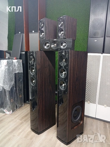 Комплект JAMO S-606 5.0 Венге (Wenge), снимка 8 - Тонколони - 53346254