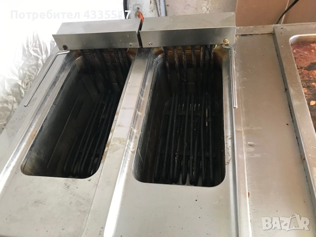 Фритюрник +плоча, снимка 2 - Обзавеждане за заведение - 52719089