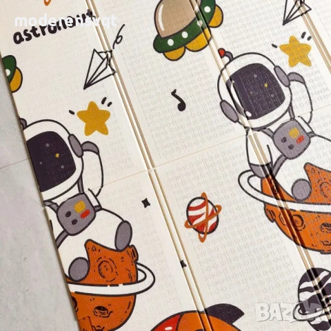 Топлоизолиращо килимче за игра космос 180x200см, снимка 4 - Други - 52929022