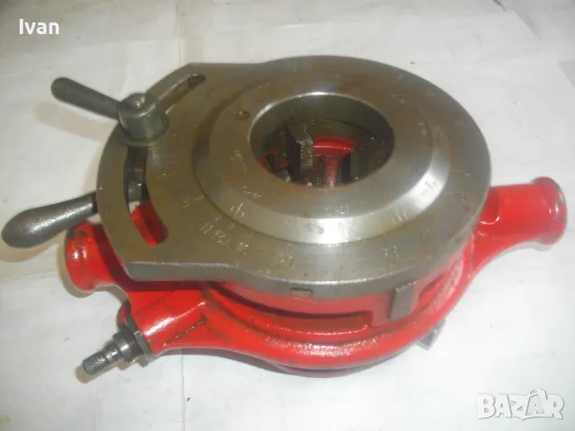 VIRAX Type 45 ПРОФИ РЪЧНА ЩАНЦА РЕЗБОНАРЕЗНА МАШИНА ЗА ДЯСНА И ЛЯВА РЕЗБА НА ТРЪБИ ДО 1 1/4" , снимка 10 - Други инструменти - 49668408