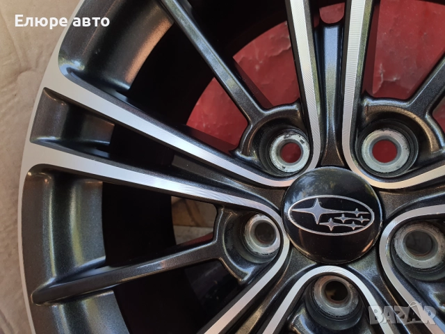 Джанти Субару,Subaru BRZ 5x100x7J17ет48, снимка 7 - Гуми и джанти - 51740302